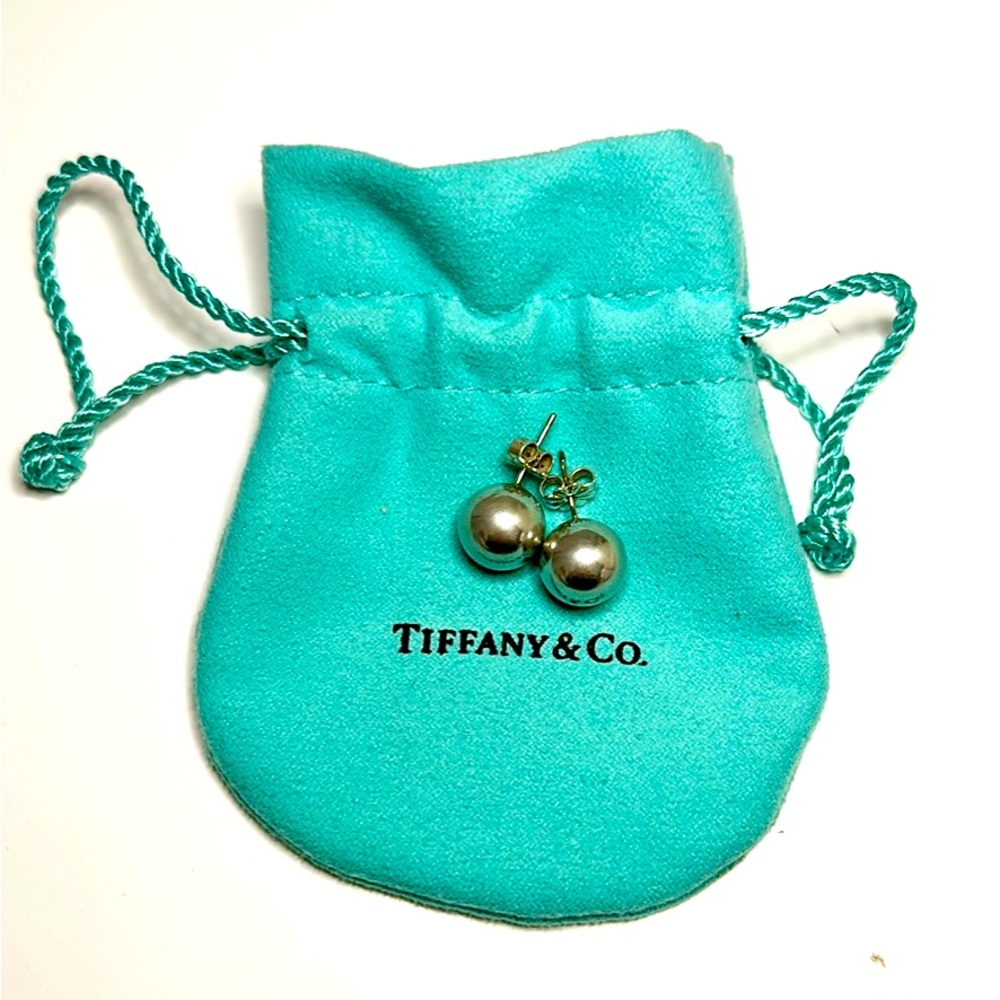 Authentic Tiffany & Co. HardWear Ball Earrings